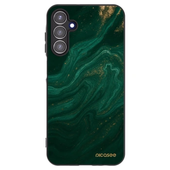 Picasee Μαύρη θήκη σιλικόνης για Samsung Galaxy A15 A156B 5G - Green