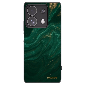 Picasee Μαύρη θήκη σιλικόνης για Xiaomi Redmi Note 13 Pro 4G - Green