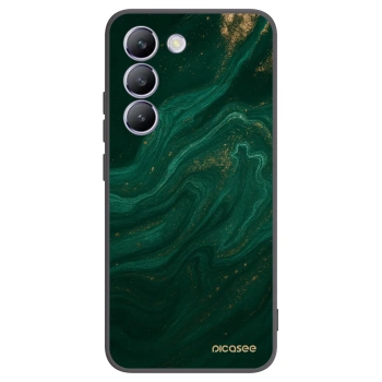 Picasee Μαύρη θήκη σιλικόνης για Vivo V40 SE 5G - Green