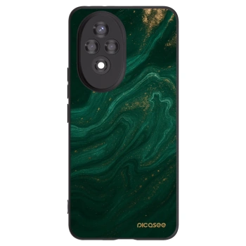 Picasee Μαύρη θήκη σιλικόνης για Honor 200 5G - Green