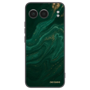 Picasee Μαύρη θήκη σιλικόνης για OnePlus Nord 4 - Green