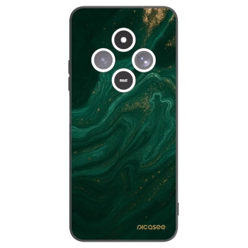 Picasee Μαύρη θήκη σιλικόνης για Xiaomi Redmi 14C - Green