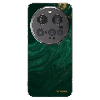 Picasee διαφανής θήκη σιλικόνης Xiaomi 15 Ultra - Green