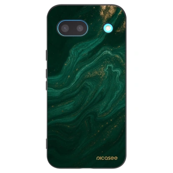 Picasee Μαύρη θήκη σιλικόνης για Google Pixel 8a - Green