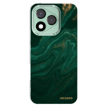Picasee διαφανής θήκη σιλικόνης Honor 400 Lite 5G - Green