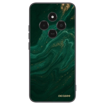 Picasee Μαύρη θήκη σιλικόνης για Xiaomi Poco C75 - Green