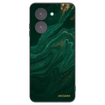Picasee Μαύρη θήκη σιλικόνης για Xiaomi Redmi A5 - Green