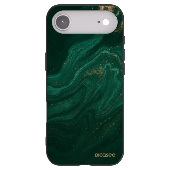 Picasee Μαύρη θήκη σιλικόνης για Apple iPhone Air - Green