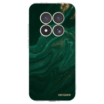 Picasee διαφανής θήκη σιλικόνης Xiaomi Redmi Note 15 Pro 4G - Green