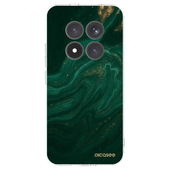 Picasee διαφανής θήκη σιλικόνης Xiaomi Redmi Note 15 Pro+ - Green