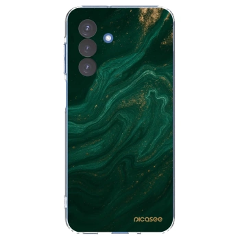 Picasee διαφανής θήκη σιλικόνης Samsung Galaxy A17 5G - Green