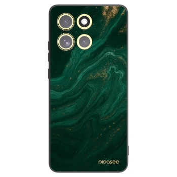 Picasee Μαύρη θήκη σιλικόνης για Motorola Moto G86 Power 5G - Green