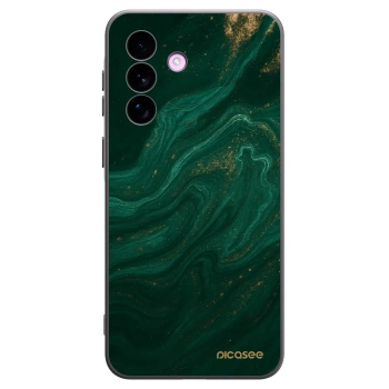 Picasee Μαύρη θήκη σιλικόνης για Samsung Galaxy A57 5G - Green