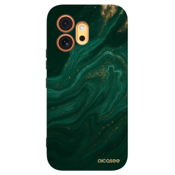 Picasee Μαύρη θήκη σιλικόνης για Honor 600 - Green