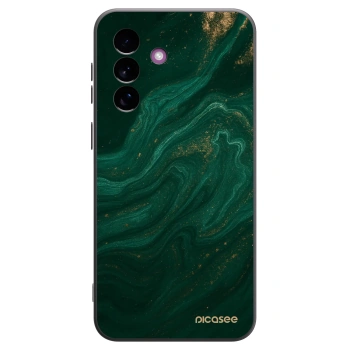 Picasee Μαύρη θήκη σιλικόνης για Samsung Galaxy A37 - Green