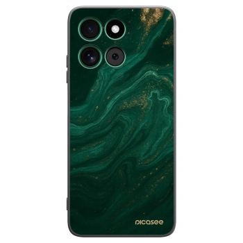 Picasee Μαύρη θήκη σιλικόνης για Motorola Moto G57 Power - Green