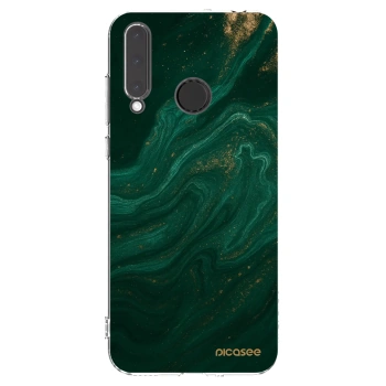 Picasee διαφανής θήκη σιλικόνης Honor 20 Lite - Green