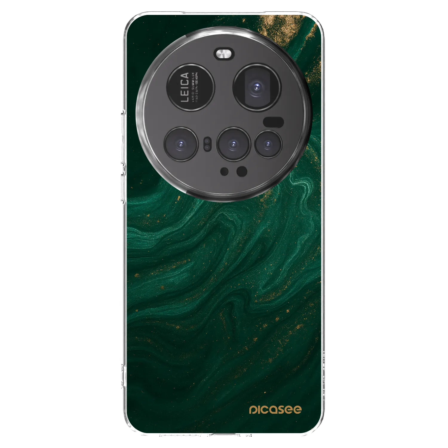 Picasee διαφανής θήκη σιλικόνης Xiaomi 15 Ultra - Green
