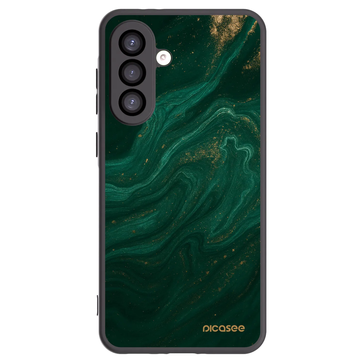 Picasee Μαύρη θήκη σιλικόνης για Samsung Galaxy A26 5G A266B - Green