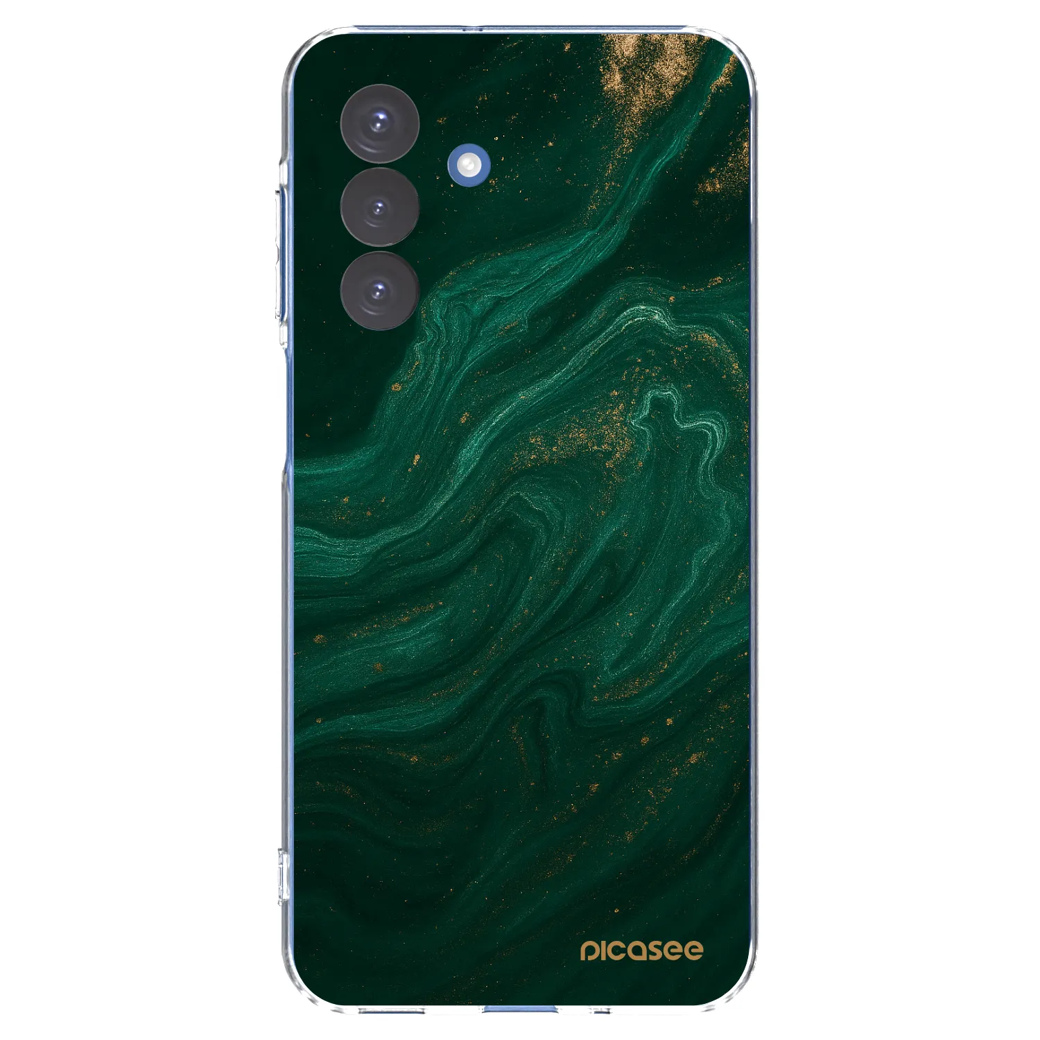 Picasee διαφανής θήκη σιλικόνης Samsung Galaxy A17 5G - Green