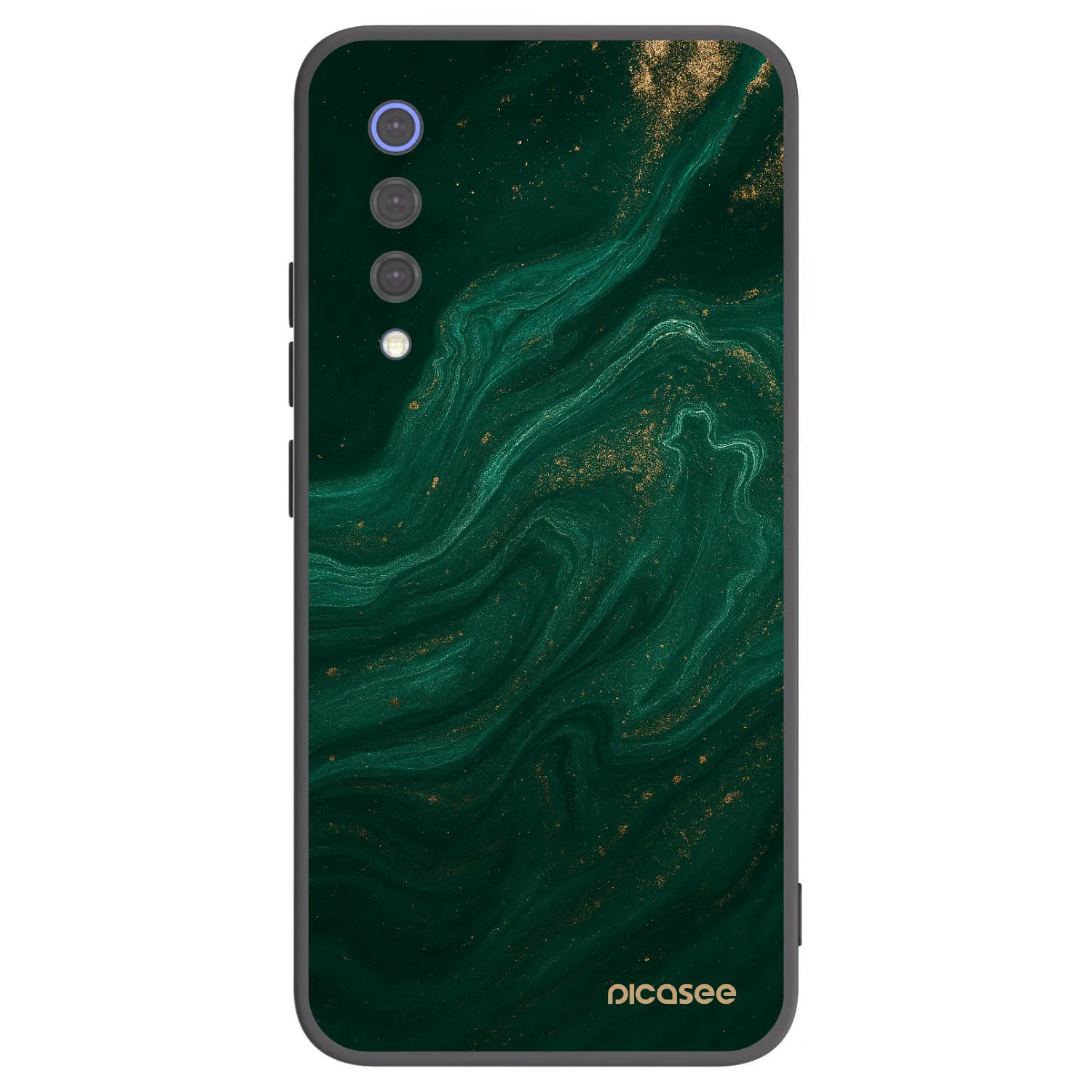 Picasee Μαύρη θήκη σιλικόνης για Xiaomi Mi 9 SE - Green