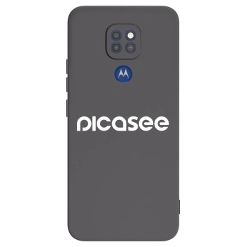Θήκη για Motorola Moto G9 Play - Picasee - new logo - white