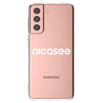 Picasee διαφανής θήκη σιλικόνης Samsung Galaxy S21 5G G991B - Picasee - new logo - white