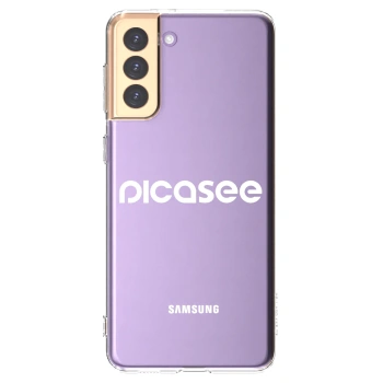Picasee διαφανής θήκη σιλικόνης Samsung Galaxy S21+ 5G G996F - Picasee - new logo - white