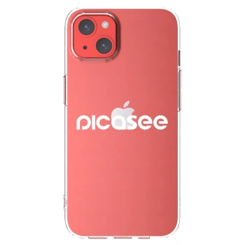 Picasee διαφανής θήκη σιλικόνης Apple iPhone 13 - Picasee - new logo - white