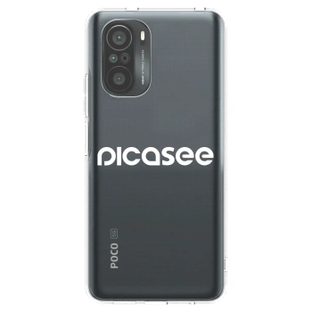 Picasee διαφανής θήκη σιλικόνης Xiaomi Poco F3 - Picasee - new logo - white