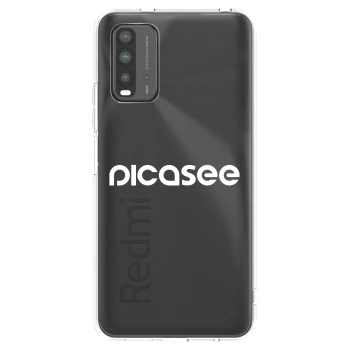 Picasee διαφανής θήκη σιλικόνης Xiaomi Redmi 9T - Picasee - new logo - white