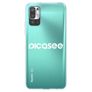 Picasee διαφανής θήκη σιλικόνης Xiaomi Redmi Note 10 5G - Picasee - new logo - white