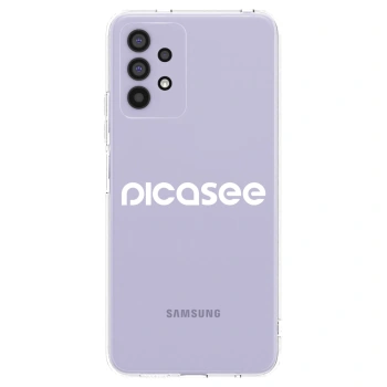 Picasee διαφανής θήκη σιλικόνης Samsung Galaxy A32 4G SM-A325F - Picasee - new logo - white