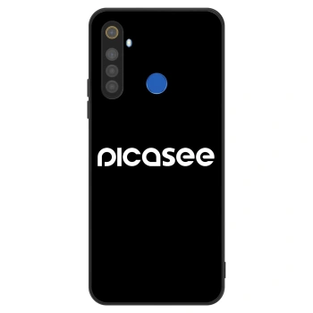 Θήκη για Realme 5 - Picasee - new logo - white