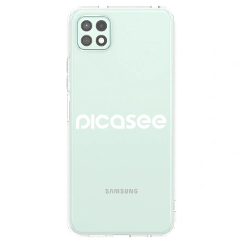 Picasee διαφανής θήκη σιλικόνης Samsung Galaxy A22 A226B 5G - Picasee - new logo - white
