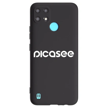 Θήκη για Realme C21 - Picasee - new logo - white