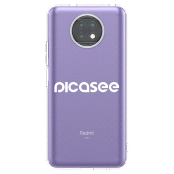 Picasee διαφανής θήκη σιλικόνης Xiaomi Redmi Note 9T - Picasee - new logo - white
