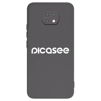 Picasee Μαύρη θήκη σιλικόνης για Xiaomi Redmi Note 9T - Picasee - new logo - white