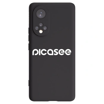 Picasee Μαύρη θήκη σιλικόνης για Huawei Nova 9 - Picasee - new logo - white