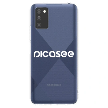 Θήκη για Samsung Galaxy A03s A037G - Picasee - new logo - white