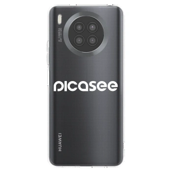 Picasee διαφανής θήκη σιλικόνης Huawei Nova 8i - Picasee - new logo - white