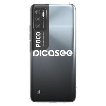 Picasee διαφανής θήκη σιλικόνης Xiaomi Poco M3 Pro 5G - Picasee - new logo - white