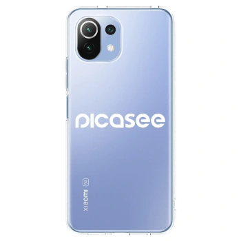 Picasee διαφανής θήκη σιλικόνης Xiaomi 11 Lite 5G NE - Picasee - new logo - white