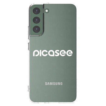 Picasee διαφανής θήκη σιλικόνης Samsung Galaxy S22+ 5G - Picasee - new logo - white