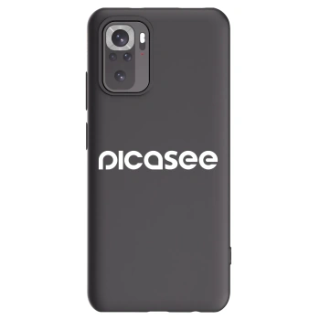 Picasee Μαύρη θήκη σιλικόνης για Xiaomi Redmi Note 11S 4G - Picasee - new logo - white