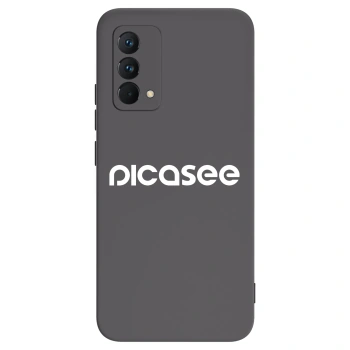 Picasee Μαύρη θήκη σιλικόνης για Realme GT Master Edition 5G - Picasee - new logo - white