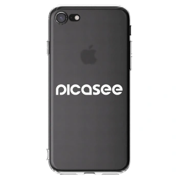 Picasee διαφανής θήκη σιλικόνης Apple iPhone SE 2022 - Picasee - new logo - white