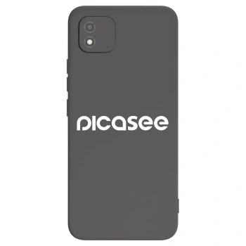 Picasee Μαύρη θήκη σιλικόνης για Realme C11 (2021) - Picasee - new logo - white
