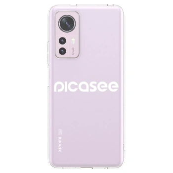 Picasee διαφανής θήκη σιλικόνης Xiaomi 12 - Picasee - new logo - white