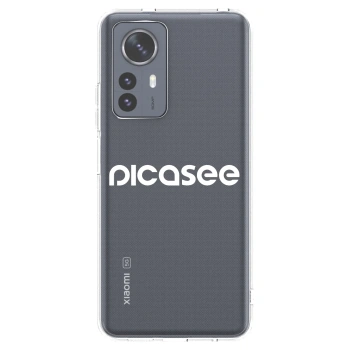Picasee διαφανής θήκη σιλικόνης Xiaomi 12 Pro - Picasee - new logo - white